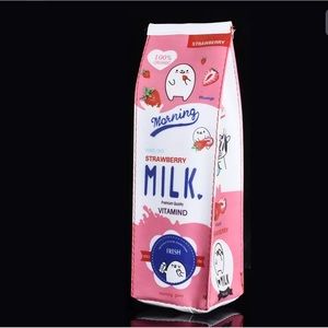 NWT Milk Carton Makeup/pencil Pouch